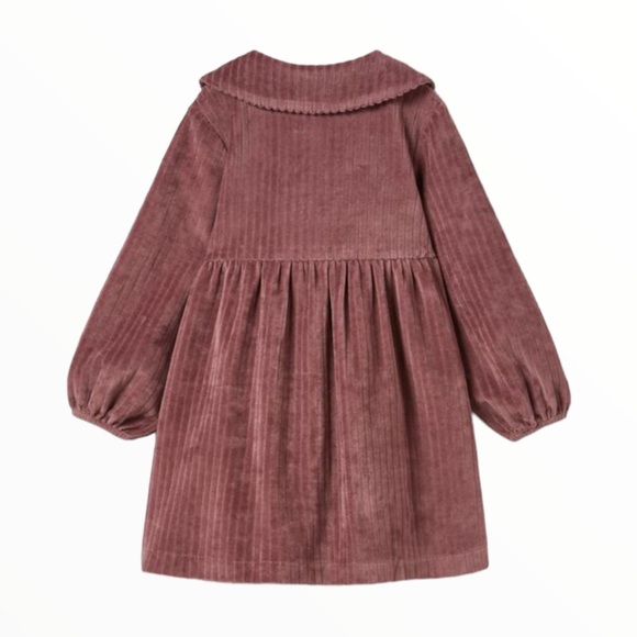 Zara Dresses Zara Kids Pink Corduroy Dress Poshmark